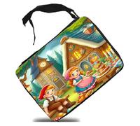 MERCHANDMANIA Estuche Hansel y Gretel Cuento niños Infantil Dibujos Scholar Case