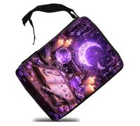 MERCHANDMANIA Estuche Libro hechiceria Luna Magia simbolos arcanos Bola Scholar Case