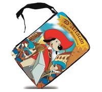 MERCHANDMANIA Estuche Mosqueteros Perros Francia Medieval Dibujos Scholar Case