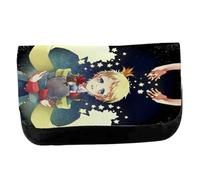MERCHANDMANIA Estuche Neceser de Lona el principito Fanart Libro Historia Cuento Planeta Cometa Unisex Negro Bolsa Aseo Multiusos