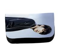 MERCHANDMANIA Estuche Neceser DE Lona Exo Personaje KPOP Cantante 2025 Junkyu Unisex Negro Bolsa Aseo Multiusos