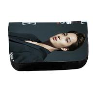 MERCHANDMANIA Estuche Neceser DE Lona Exo Personaje KPOP Cantante 2025 Kai Unisex Negro Bolsa Aseo Multiusos