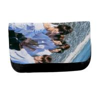 MERCHANDMANIA Estuche Neceser DE Lona Grupo Coreano KPOP TWS Ritme Hidup Remaja dalam Unisex Negro Bolsa Aseo Multiusos