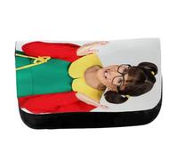 Merchandmanía Estuche Neceser de Lona Personaje Serie Antigua llorona Graciosa Unisex Negro Bolsa Aseo Multiusos