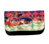 MERCHANDMANIA Estuche Neceser de Lona Spy Family ania yor loid forger Espionaje accion Unisex Negro Bolsa Aseo Multiusos