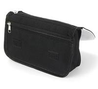 MERCHANDMANIA Estuche Neceser de Lona yofukashi no uta Temporada 2 Anime Romance Unisex Negro Bolsa Aseo Multiusos