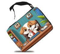 MERCHANDMANIA Estuche Perro Alcalde profesion concejal politico Scholar Case