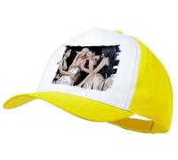 MERCHANDMANIA Gorra Amarilla Grupo Chicas Cantantes me and my Music Color Cap