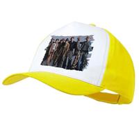 MERCHANDMANIA Gorra Amarilla The Beyond Grupo Musica Gira Cantantes Mundo Color Cap