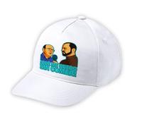 MERCHANDMANIA Gorra Blanca Niño Frase Graciosa Que me quedo sin Comer Trabajo pobre Blanca Kid Cap