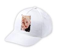 MERCHANDMANIA Gorra Blanca Niño Kids Grupo Coreano Cantante Felix Lee Blanca Kid Cap