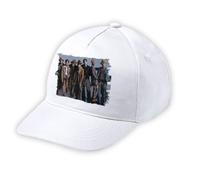 MERCHANDMANIA Gorra Blanca Niño The Beyond Grupo Musica Gira Cantantes Mundo Blanca Kid Cap