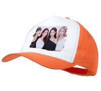 MERCHANDMANIA Gorra Naranja Chicas Grupo Cantantes Fxxxboy Music Color Cap