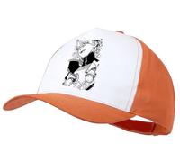 MERCHANDMANIA Gorra Naranja serie anime dr stone temp 4 personaje stanley color cap