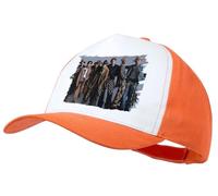 MERCHANDMANIA Gorra Naranja The Beyond Grupo Musica Gira Cantantes Mundo Color Cap
