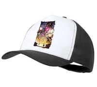MERCHANDMANIA Gorra Negra anime serie arknights aventura videojuego color cap