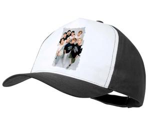 MERCHANDMANIA Gorra Negra Kids SKZ Replay Connected Limbo Doodle Color Cap