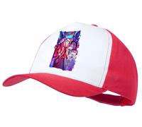 MERCHANDMANIA Gorra Roja hazbin Hotel Personajes Charlie alastor Angeles Color Cap