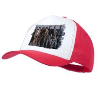 MERCHANDMANIA Gorra Roja The Beyond Grupo Musica Gira Cantantes Mundo Color Cap