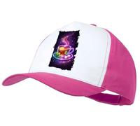 MERCHANDMANIA Gorra Rosa te Astral Galaxia astrologia magico Magia Colores Arcoiris Color Cap
