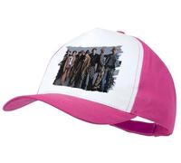 MERCHANDMANIA Gorra Rosa The Beyond Grupo Musica Gira Cantantes Mundo Color Cap