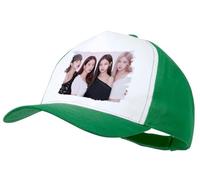 MERCHANDMANIA Gorra Verde Chicas Grupo Cantantes Fxxxboy Music Color Cap