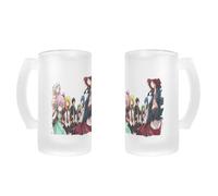 MERCHANDMANIA Jarra cerveza cristal Tensei shitara slime reincarnated primordiales diablo esmerilada esmerilado 500ml