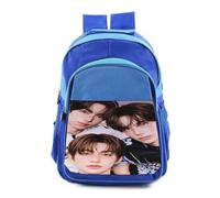 MERCHANDMANIA Mochila Azul adulto album cantantes head shoulders knees toes colegio picnic excursión deporte adolescentes