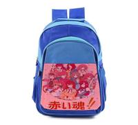 MERCHANDMANIA Mochila Azul adulto chicas anime fairy tail rias dxd ranma steins gate colegio picnic excursión deporte adolescentes