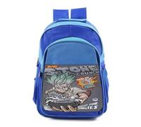 MERCHANDMANIA Mochila Azul adulto doctor dr stone senku desayuno piedra cereales gracioso colegio picnic excursión deporte adolescentes