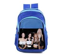 MERCHANDMANIA Mochila Azul adulto grupo chicas cantantes jump go music colegio picnic excursión deporte adolescentes