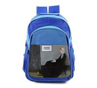 MERCHANDMANIA Mochila Azul adulto James Abbott McNeill Whistler, Arreglo en gris y negro colegio picnic excursión deporte adolescentes