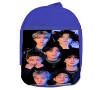 MERCHANDMANIA MOCHILA AZUL BTS music bank world tour KCON gira mundial colegio picnic excursión deporte niños