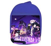 MERCHANDMANIA Mochila Azul Call of the night temporada 2 anime romance colegio picnic excursión deporte niños