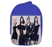 MERCHANDMANIA Mochila Azul cantantes chicas Pink Venom grupo colegio picnic excursión deporte niños