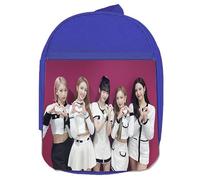 MERCHANDMANIA MOCHILA AZUL cantantes kpop geenious ye young si on colegio picnic excursión deporte niños