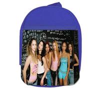 MERCHANDMANIA MOCHILA AZUL cantantes kpop KATSEYE stronger than the rain colegio picnic excursión deporte niños