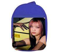 MERCHANDMANIA Mochila Azul chica tia cantante grupo mundial gnarly ice spice colegio picnic excursión deporte niños