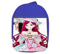 MERCHANDMANIA Mochila Azul Higeki no Genkyou to Naru serie villana heroína colegio picnic excursión deporte niños