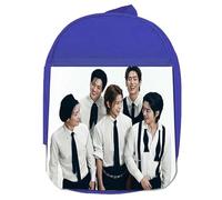 MERCHANDMANIA MOCHILA AZUL mytro chicos kpop waterwheel oh my dear colegio picnic excursión deporte niños