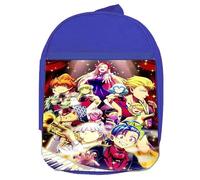 MERCHANDMANIA Mochila Azul Serie Iruma kun cuarta temporada anime dibujos colegio picnic excursión deporte niños