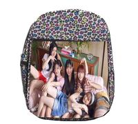 MERCHANDMANIA MOCHILA LUNARES ESTAMPADA ablume kpop chicas 2025 my bad boy moving song colegio picnic excursión deporte niños