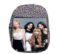 MERCHANDMANIA MOCHILA LUNARES ESTAMPADA cantantes kpop blackpink how you like that pink venom colegio picnic excursión deporte niños