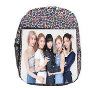 MERCHANDMANIA MOCHILA LUNARES ESTAMPADA cantantes kpop geenious voyage zo e colegio picnic excursión deporte niños