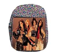 MERCHANDMANIA Mochila lunares estampada dreams come true grupo chicas cantantes colegio picnic excursión deporte niños