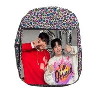 MERCHANDMANIA MOCHILA LUNARES ESTAMPADA exo kpop chicos 2025 discografia love shot colegio picnic excursión deporte niños