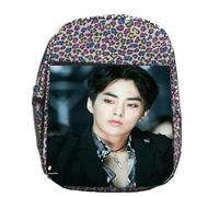 MERCHANDMANIA MOCHILA LUNARES ESTAMPADA EXO personaje kpop cantante 2025 Xiumin colegio picnic excursión deporte niños