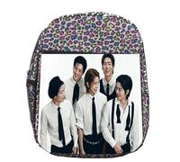 MERCHANDMANIA MOCHILA LUNARES ESTAMPADA mytro chicos kpop waterwheel oh my dear colegio picnic excursión deporte niños
