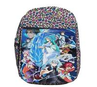MERCHANDMANIA Mochila lunares estampada Tensei shitara slime pelicula leviatan colegio picnic excursión deporte niños