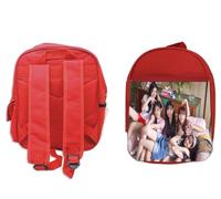 MERCHANDMANIA MOCHILA ROJA ablume kpop chicas 2025 my bad boy moving song colegio picnic excursión deporte niños